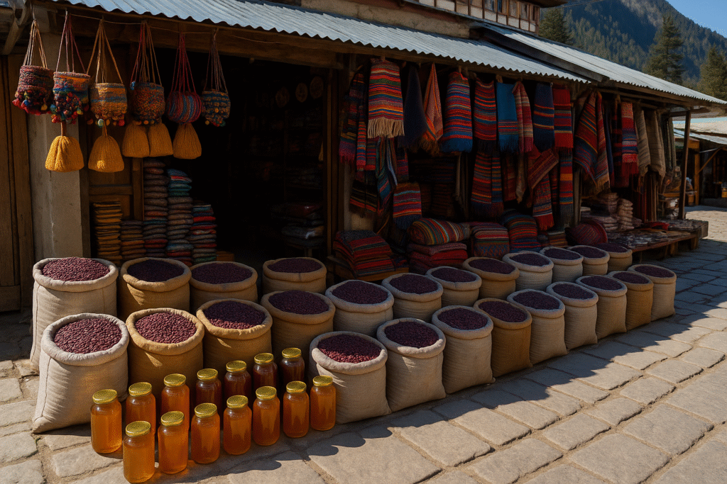 Local Handicrafts and Souvenirs from Harsil Valley