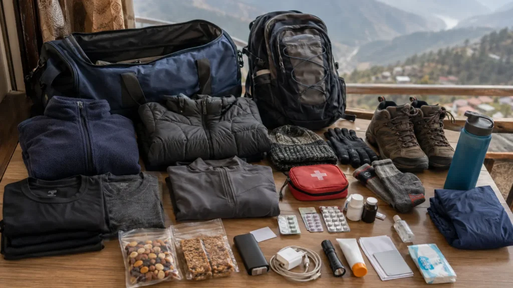 char dham yatra packing list