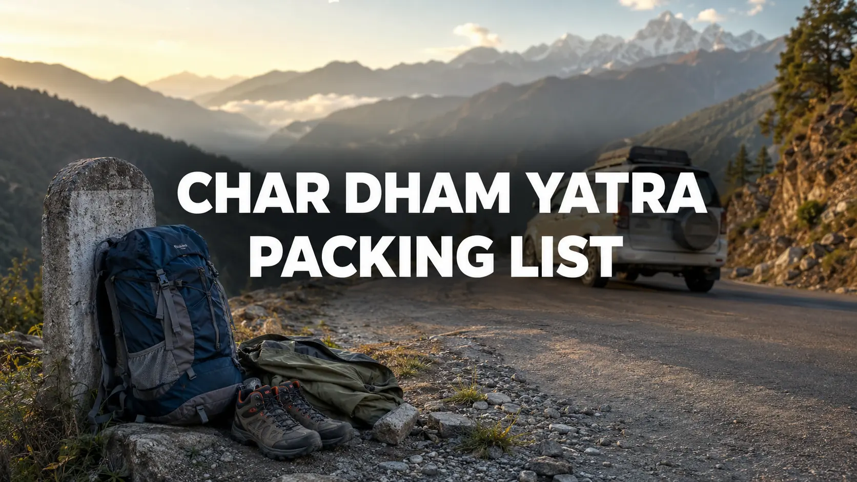 char dham yatra packing list