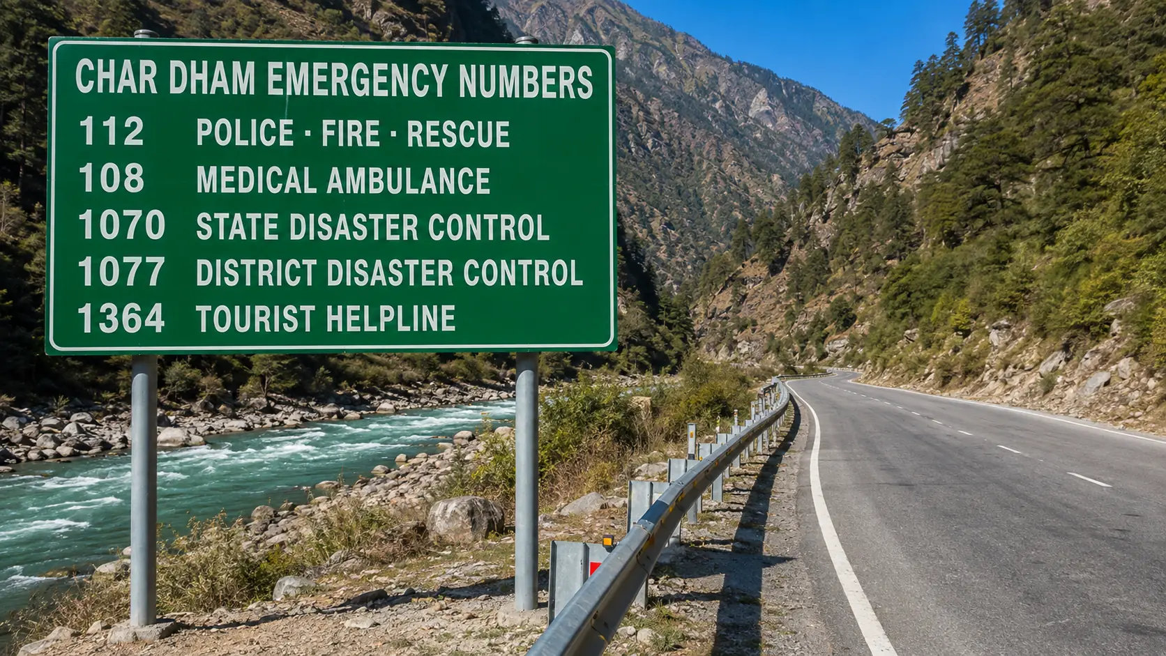 Char Dham Yatra Emergency Numbers