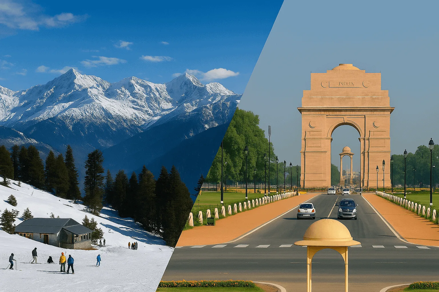 Delhi To Auli Uttarakhand Distance