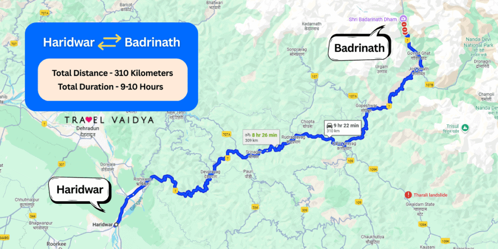 How to Reach shree Badrinath Temple ?