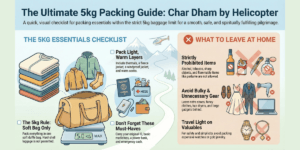 Packing Tips for Char Dham by Helicopter Tours