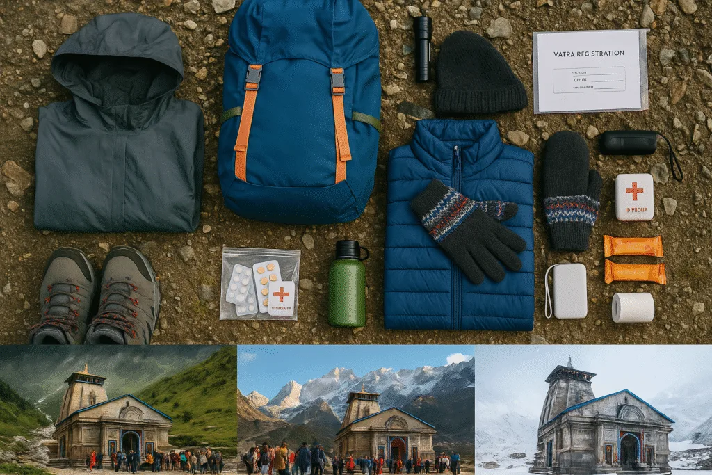 kedarnath things to carry