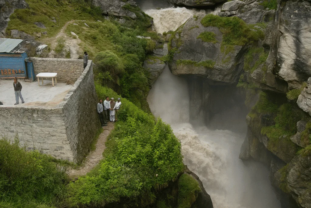 Origin of saraswati River in Mana Village