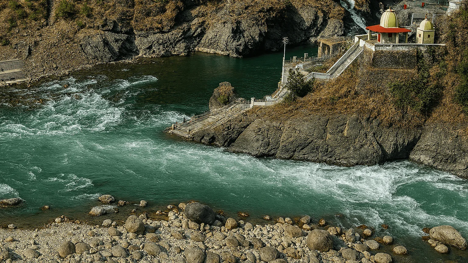 Rudraprayag Sangam of Uttarakhand