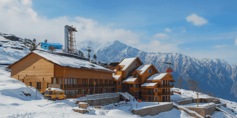 Auli hotels near ropeway