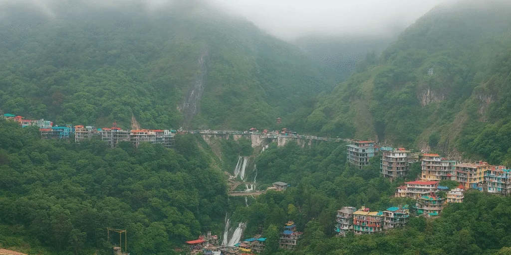 Mussoorie in Monsoon
