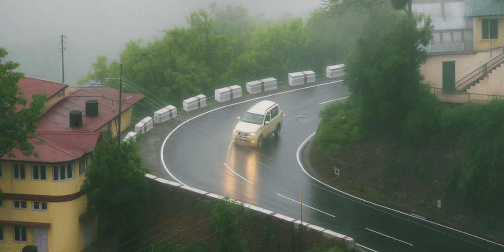 Mussoorie in Monsoon