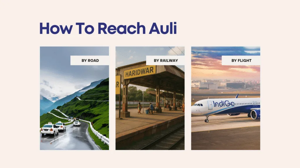 how to reach auli