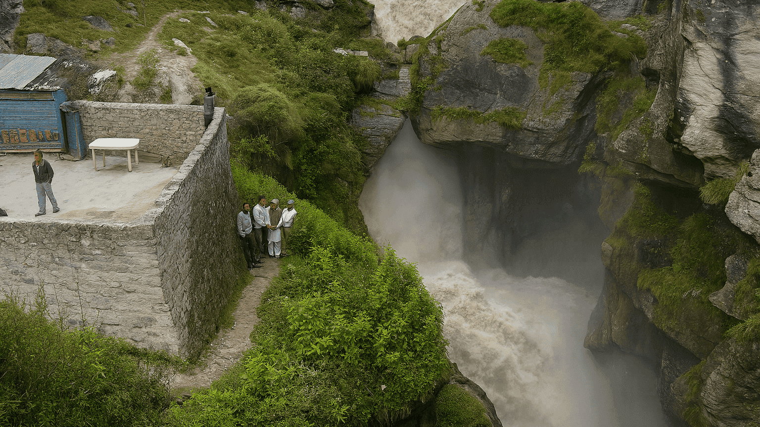 Saraswati River Badrinath