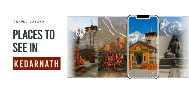 Places to see in kedarnath
