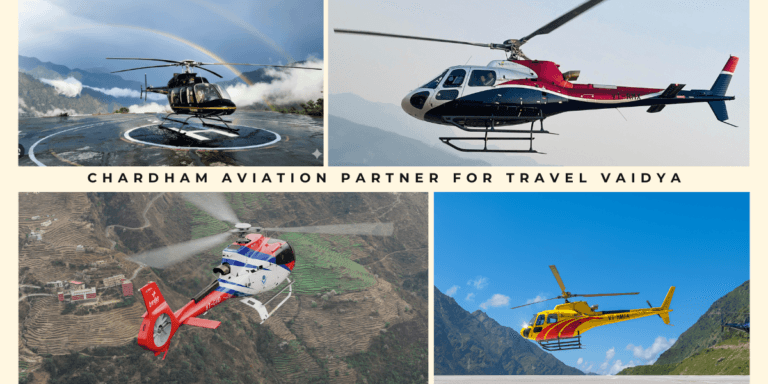 Various helicopters for Char Dham Yatra