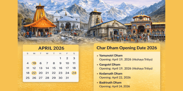 Char Dham Yatra Opening Date 2026