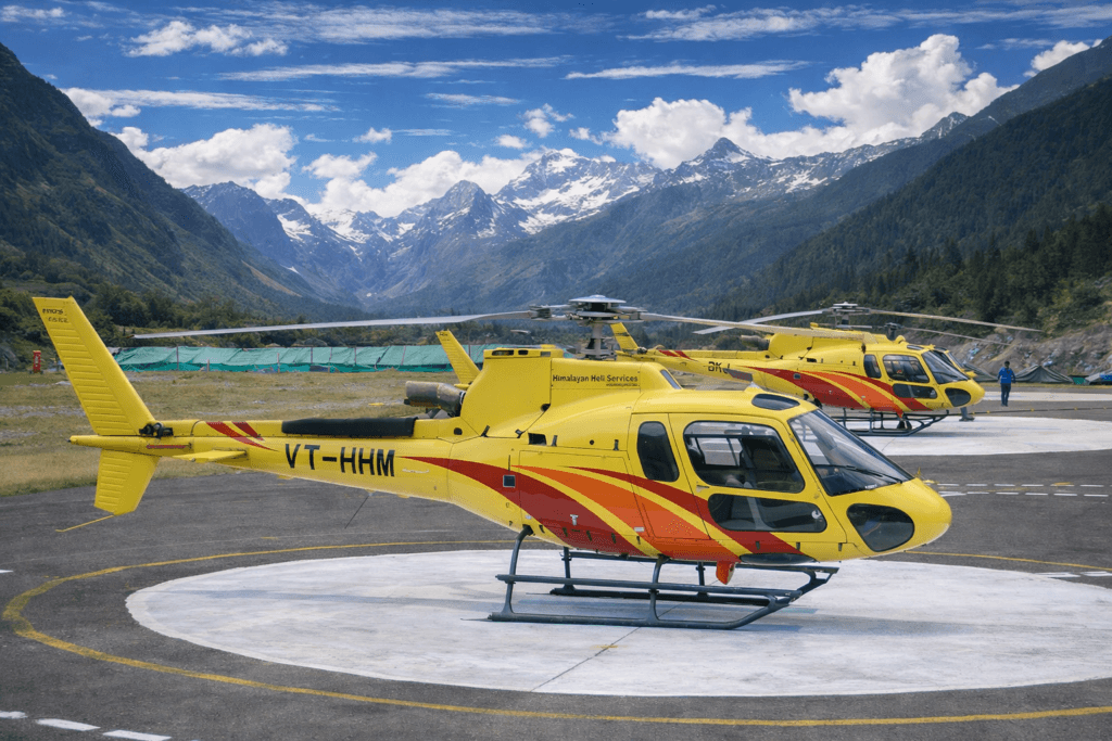 guest experience for char dham yatra by helicopter