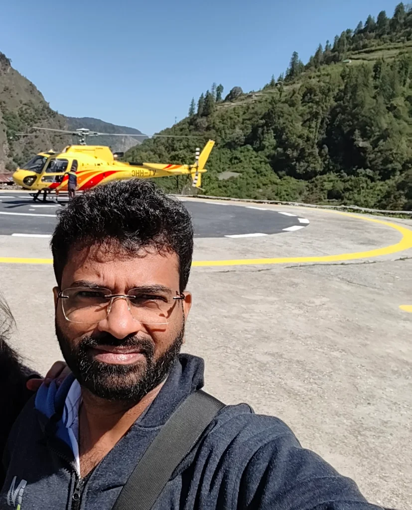 guest experience for char dham yatra by helicopter