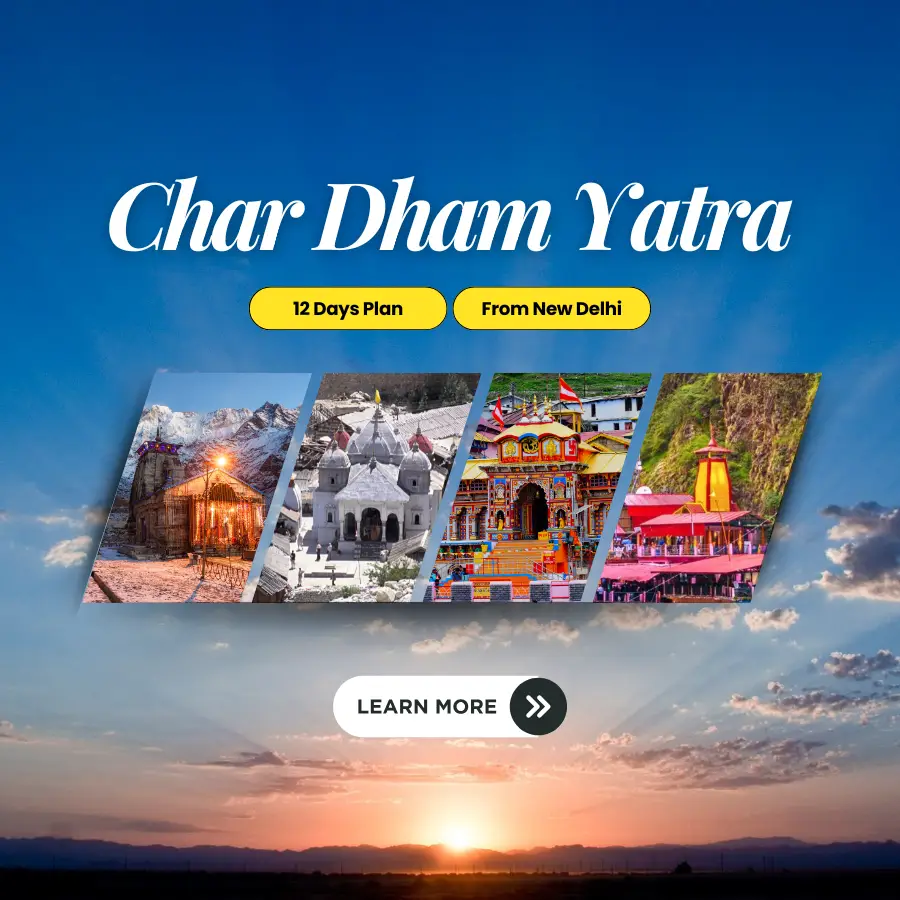 Char Dham Yatra package from Delhi