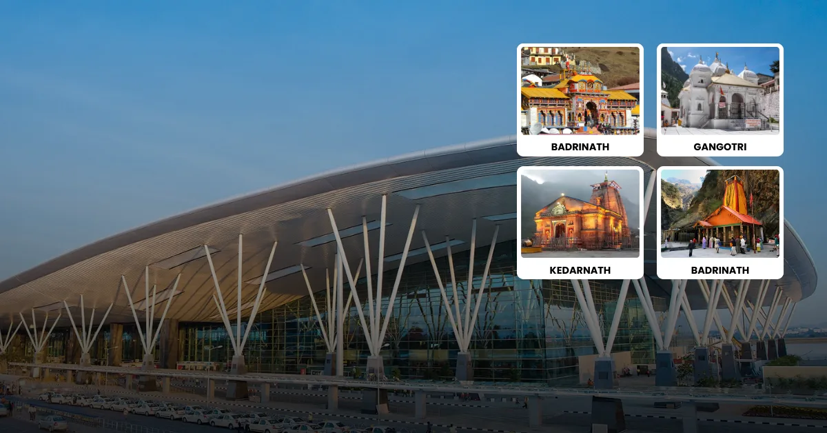 Char Dham by Helicopter from Bengaluru