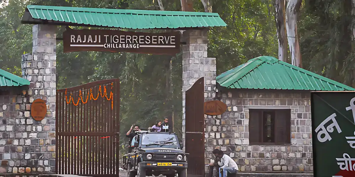 Entrance to Rajaji Tiger Reserve