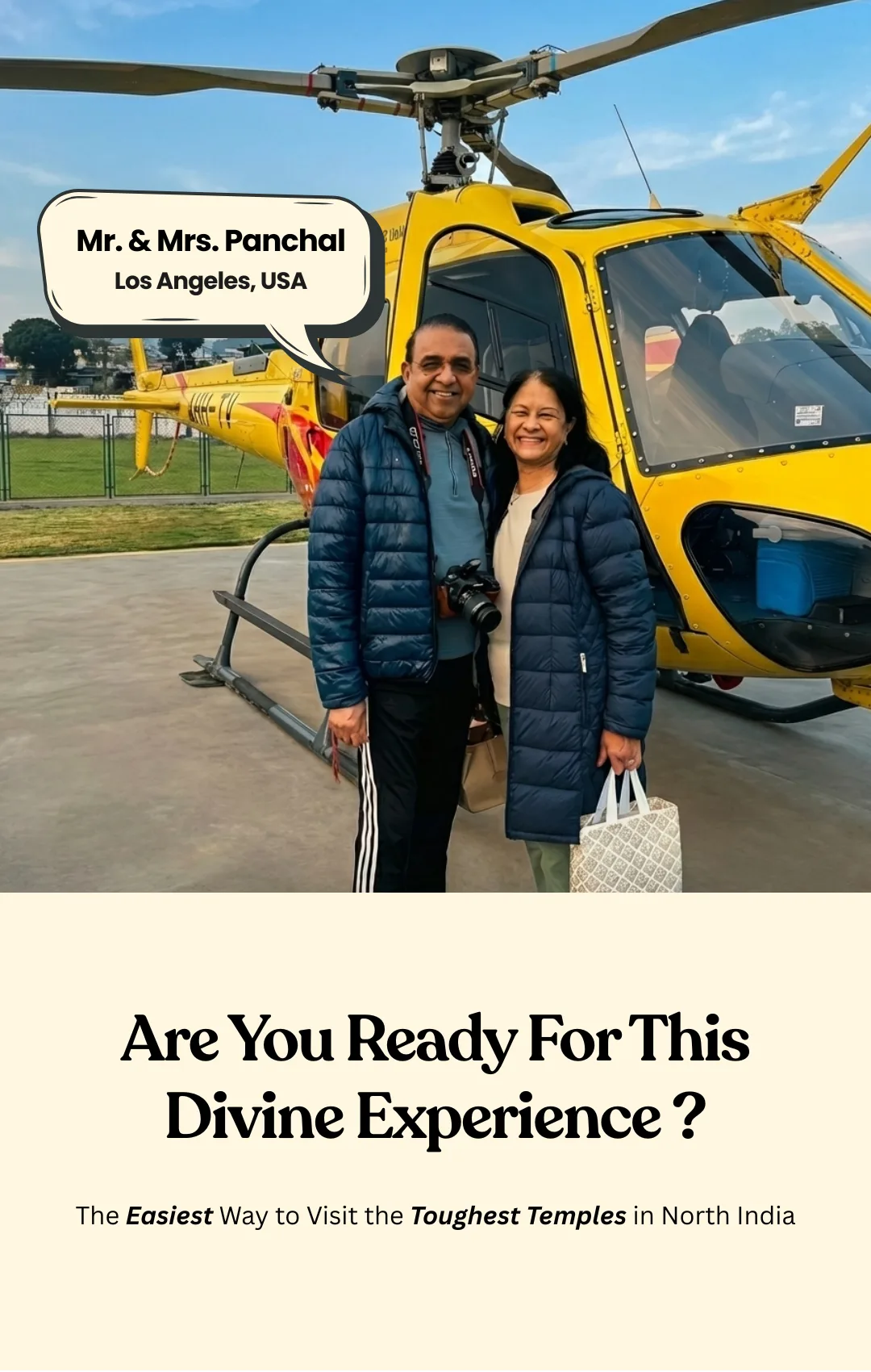 Char Dham Yatra by helicopter