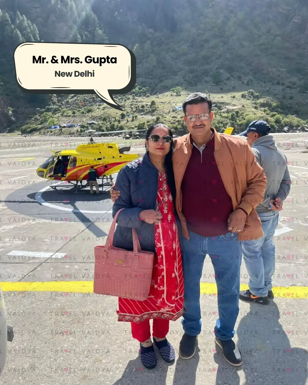 Char Dham helicopter travel experience
